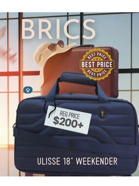 NWT Bric's B|Y Ulisse Duffle Bag – Ocean Blue
